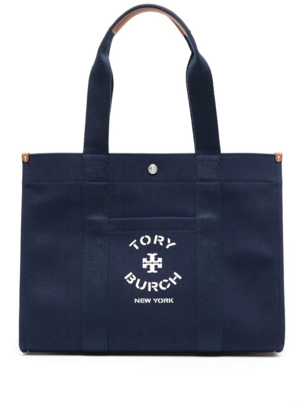 20542424_51196660_1000.jpg Tory Burch Tory logo-print tote bag