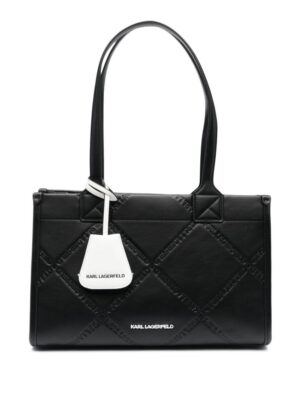 20575396_50798085_1000.jpg Karl Lagerfeld medium K/Skuare logo-embossed tote bag
