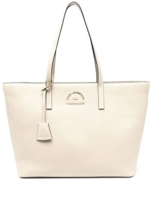 20575399_50797173_1000.jpg Karl Lagerfeld logo-lettering tote bag