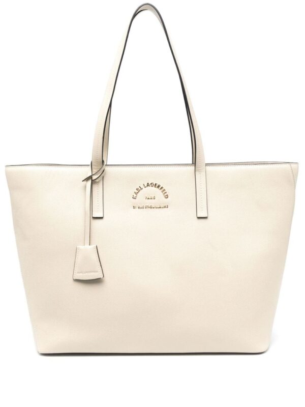 20575399_50797173_1000.jpg Karl Lagerfeld logo-lettering tote bag