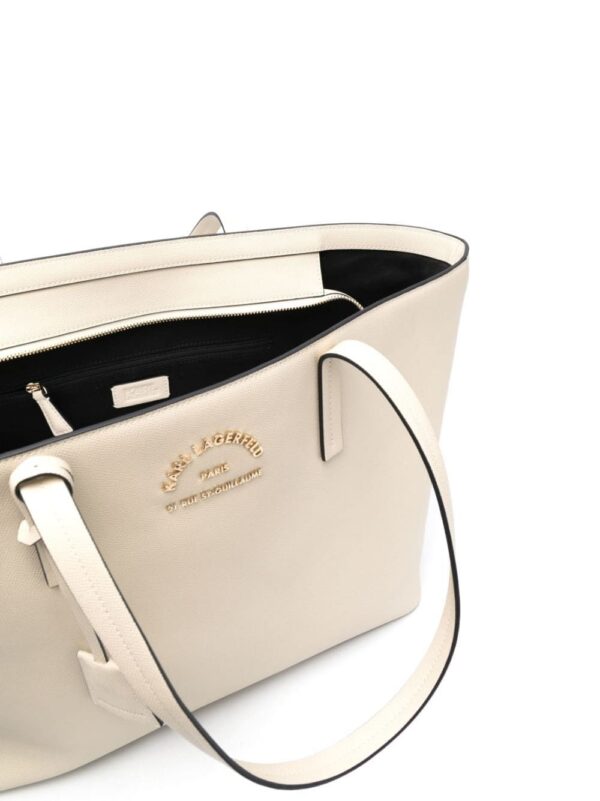 20575399_50806370_1000.jpg Karl Lagerfeld logo-lettering tote bag