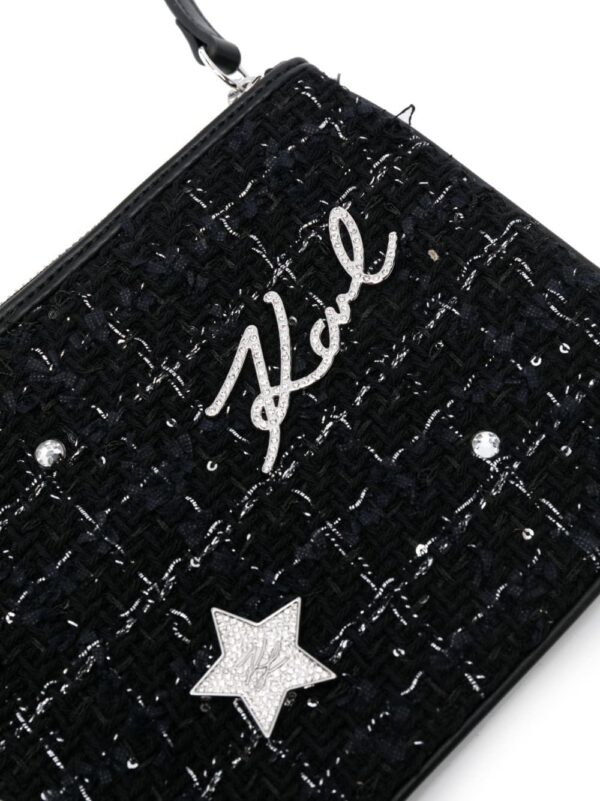 20575431_50792943_1000.jpg Karl Lagerfeld K/Skuare bouclé clutch bag