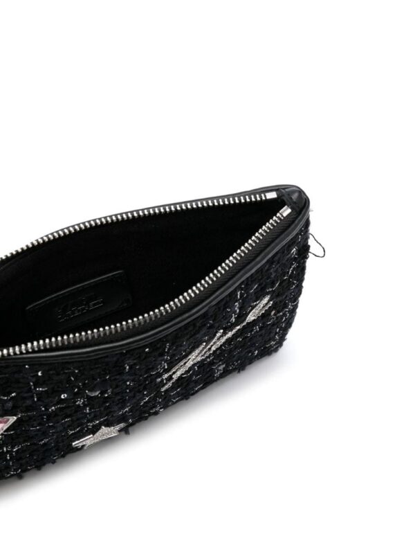 20575431_50792950_1000.jpg Karl Lagerfeld K/Skuare bouclé clutch bag