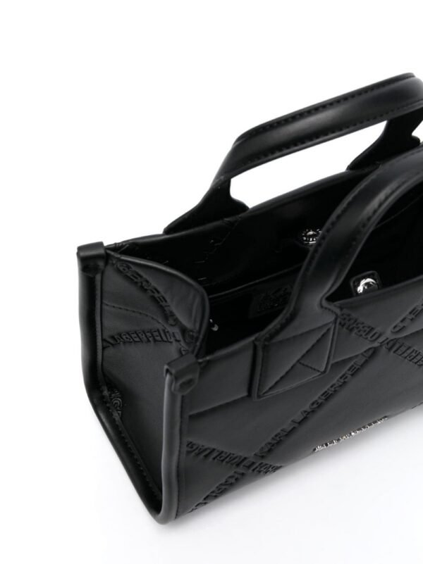 20576789_50796845_1000.jpg Karl Lagerfeld small K/Skuare logo-embossed tote bag