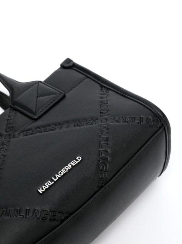 20576789_50796849_1000.jpg Karl Lagerfeld small K/Skuare logo-embossed tote bag