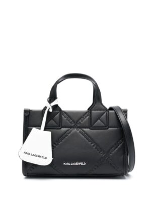 20576789_50806730_1000.jpg Karl Lagerfeld small K/Skuare logo-embossed tote bag