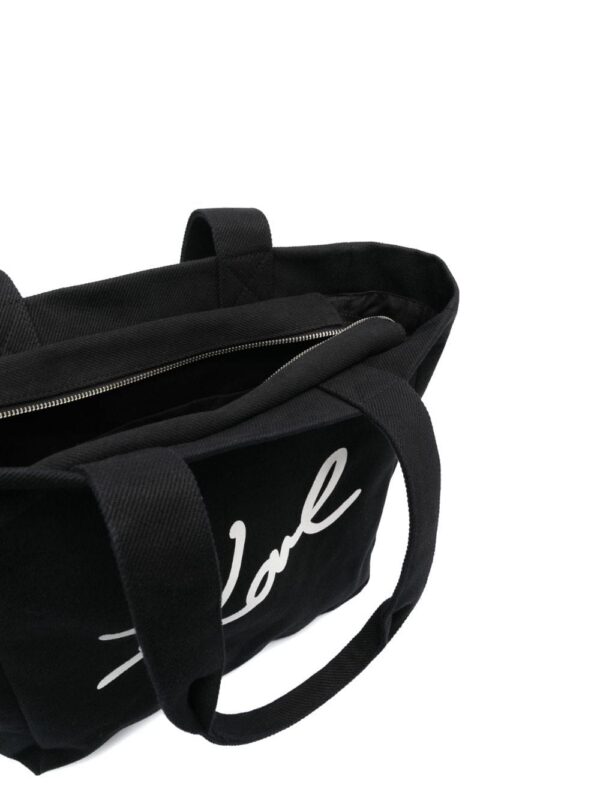 20576809_50791619_1000.jpg Karl Lagerfeld K/Signature canvas tote bag