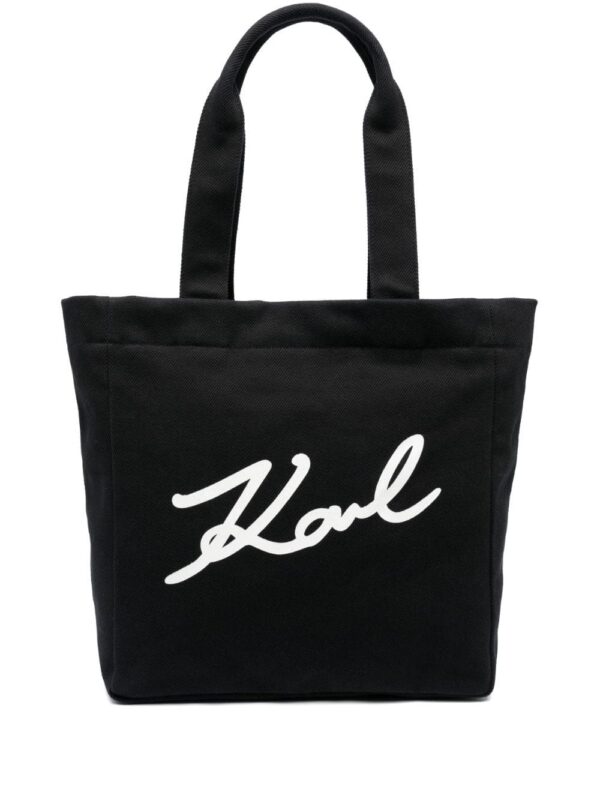 20576809_50791626_1000.jpg Karl Lagerfeld K/Signature canvas tote bag