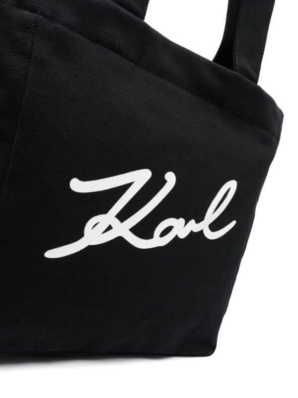 20576809_50791647_1000.jpg Karl Lagerfeld K/Signature canvas tote bag