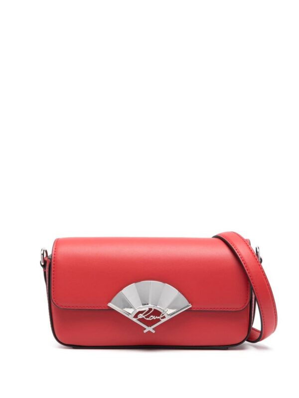20577255_50794119_1000.jpg Karl Lagerfeld K/Signature Fan leather crossbody bag