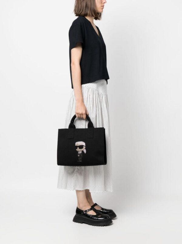 20577297_50796793_1000.jpg Karl Lagerfeld K/Ikonik 2.0 rhinestone tote