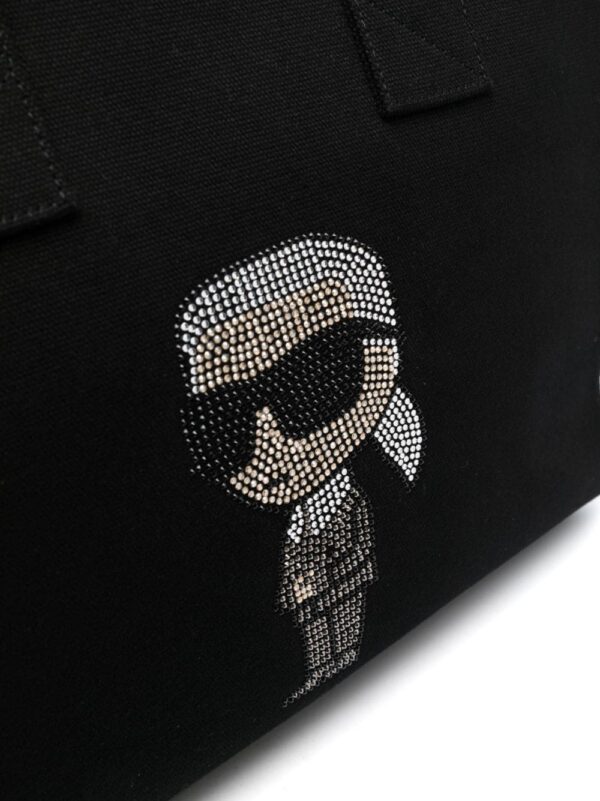 20577297_50796815_1000.jpg Karl Lagerfeld K/Ikonik 2.0 rhinestone tote