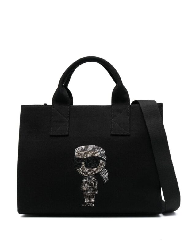 20577297_50797138_1000.jpg Karl Lagerfeld K/Ikonik 2.0 rhinestone tote