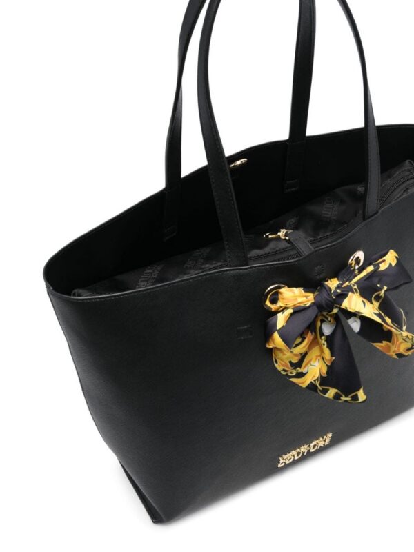 Versace Jeans Couture Barocco-print detail tote bag