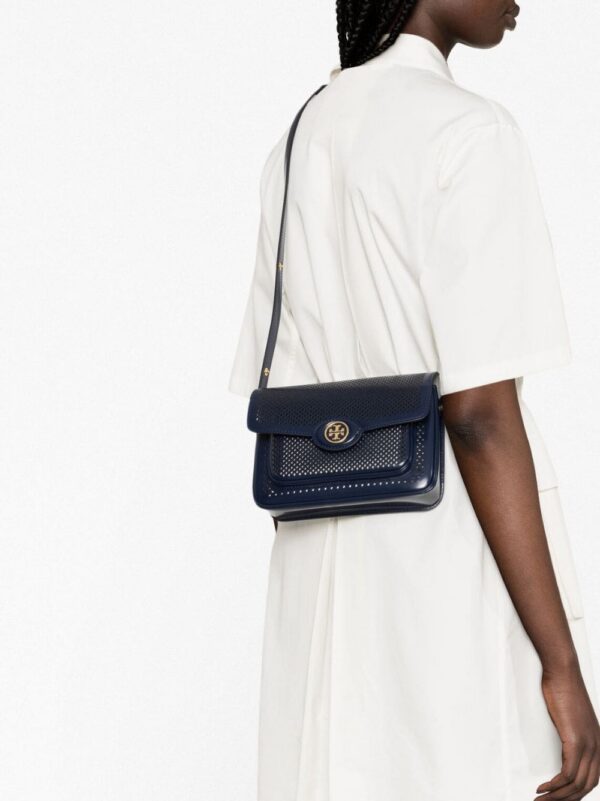 Tory Burch small Robinson perforated shoulder bag