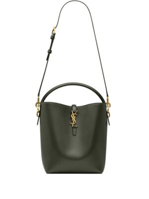 20697879_51473917_1000.jpg Saint Laurent Catherin logo-plaque leather bag