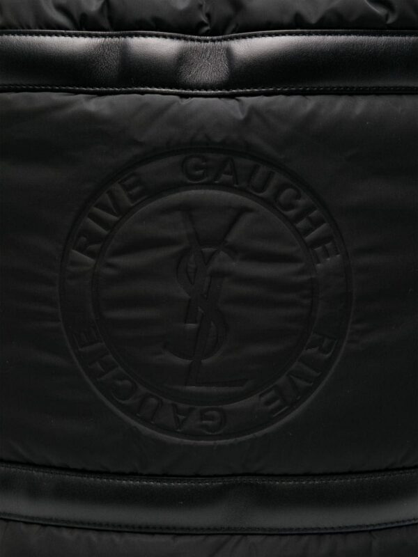 20698428_54167604_1000.jpg Saint Laurent Rive Gauche logo-debossed backpack