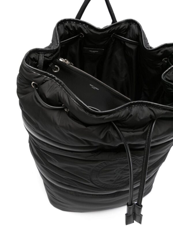 20698428_54167617_1000.jpg Saint Laurent Rive Gauche logo-debossed backpack