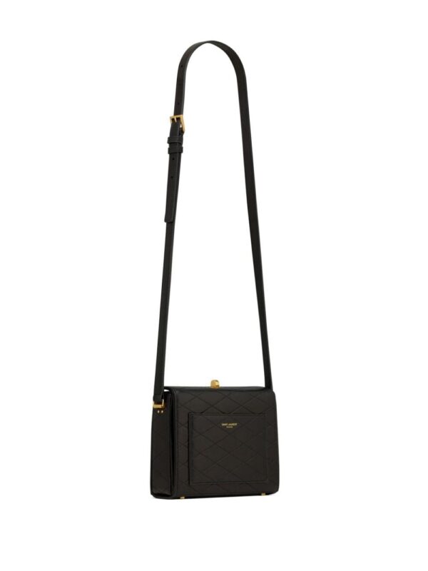 20699110_51434920_1000.jpg Saint Laurent diamond-quilted leather mini bag