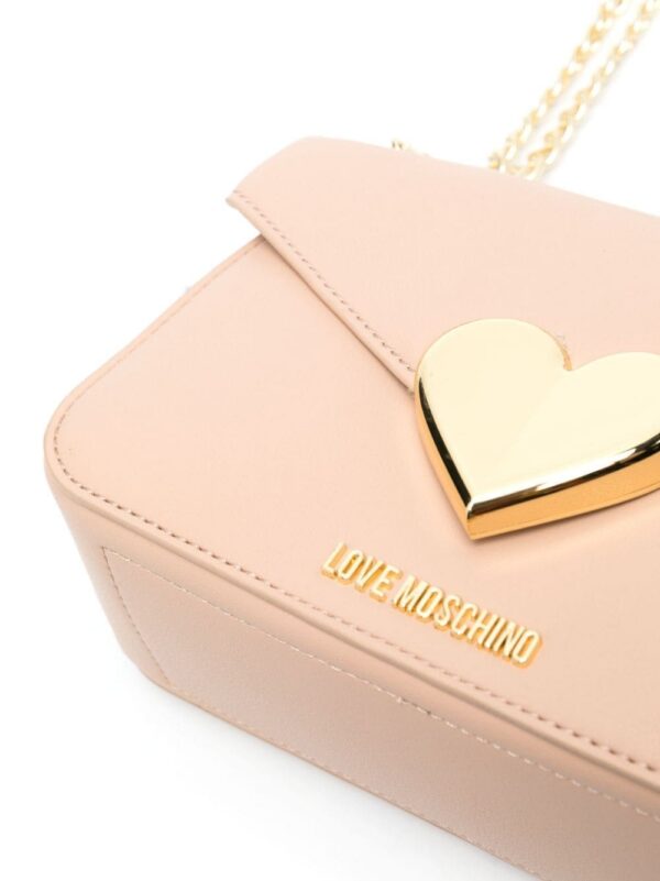 20715630_50660714_1000.jpg Love Moschino heart-plaque shoulder bag