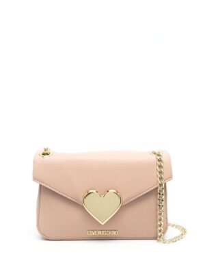 20715630_50660722_1000.jpg Love Moschino heart-plaque shoulder bag