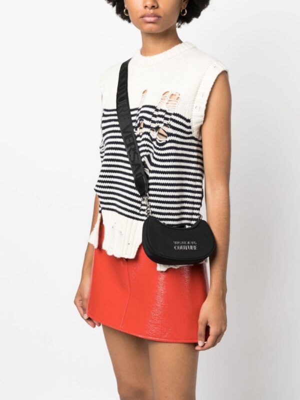 Versace Jeans Couture logo-lettering crossbody bag