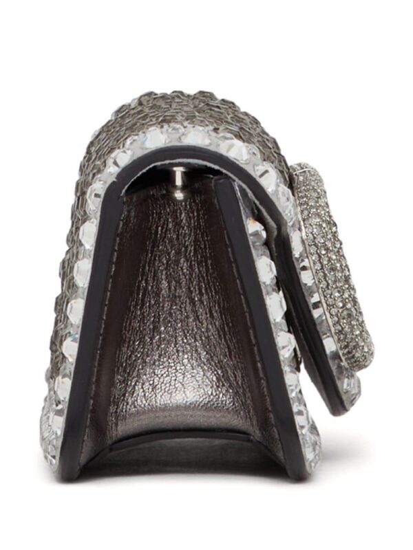 Valentino Garavani micro Locò rhinestone-embellished chain bag