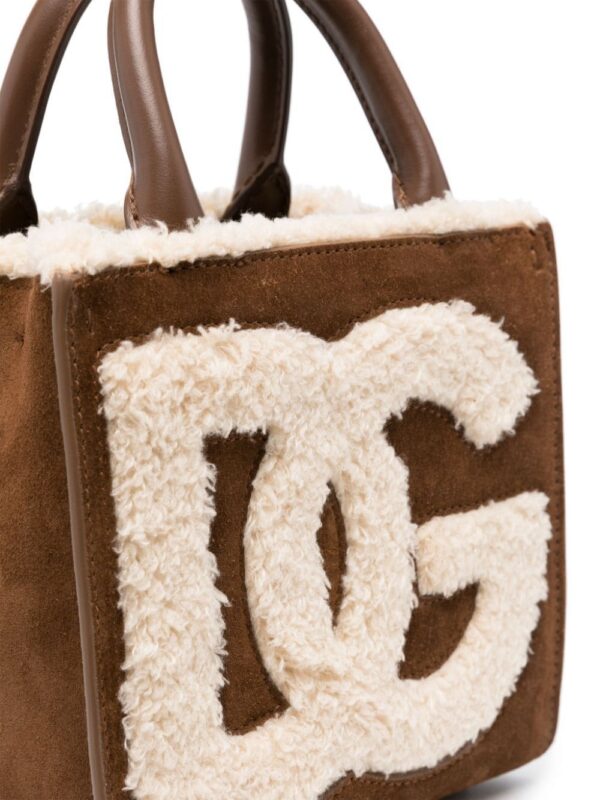 20975681_51042688_1000.jpg Dolce & Gabbana mini DG Daily suede tote bag