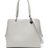 21031290_51595304_1000.jpg Emporio Armani Palmellato logo-charm tote bag