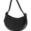 Lacoste logo-plaque leather shoulder bag