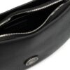 Lacoste logo-plaque leather shoulder bag