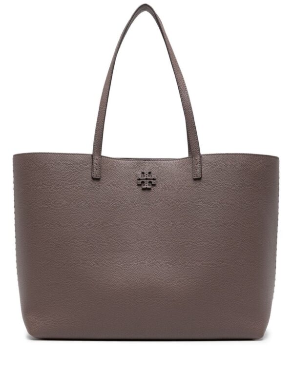 21454265_51449205_1000.jpg Tory Burch McGraw logo-plaque leather tote bag