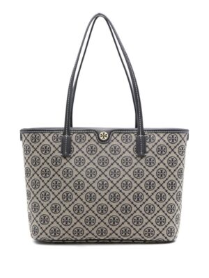 21490388_51565699_1000.jpg Tory Burch small T Monogram jacquard tote bag