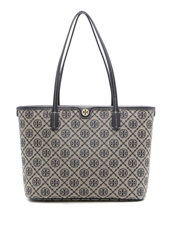 21490388_51565699_1000.jpg Tory Burch small T Monogram jacquard tote bag