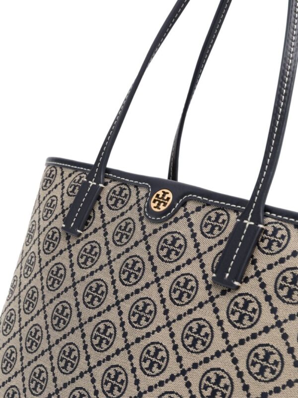 21490388_51565713_1000.jpg Tory Burch small T Monogram jacquard tote bag