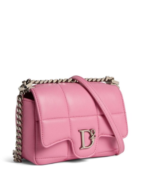 21499037_52130745_1000.jpg DSQUARED2 logo-plaque quilted leather bag
