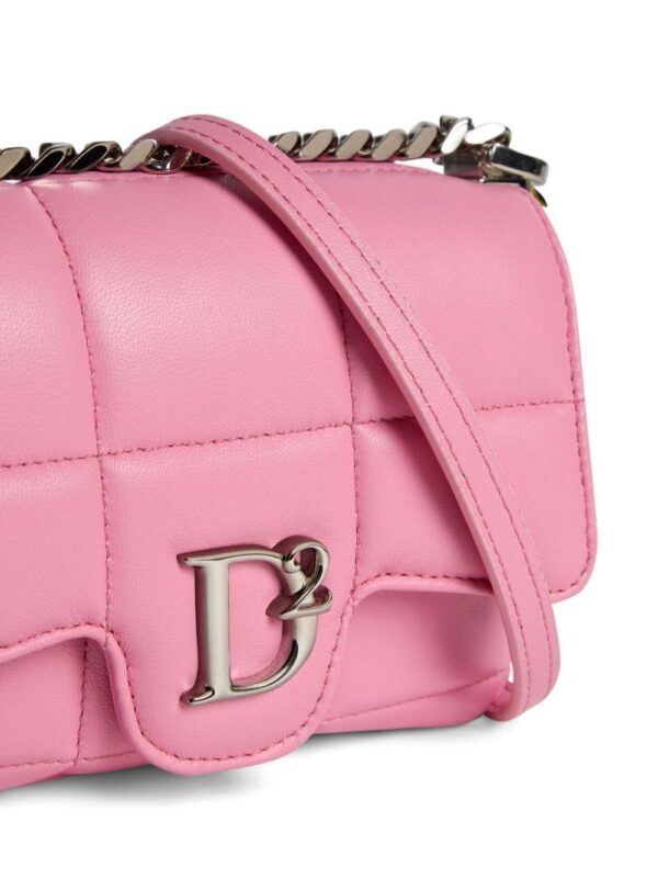 21499037_52130747_1000.jpg DSQUARED2 logo-plaque quilted leather bag