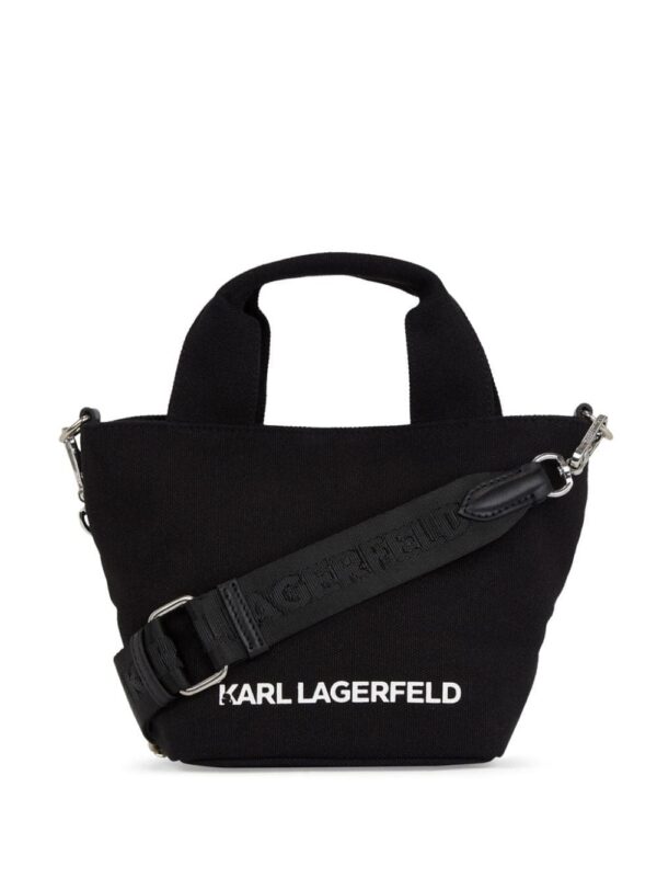 21539347_52476789_1000.jpg Karl Lagerfeld small Signature rhinestone-embellished tote bag