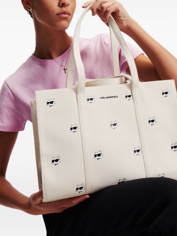 21539362_52476773_1000.jpg Karl Lagerfeld Ikonik Choupette tote bag