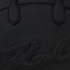 21539366_52497024_1000.jpg Karl Lagerfeld small Signature Tulip leather tote bag