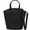 21539366_52506841_1000.jpg Karl Lagerfeld small Signature Tulip leather tote bag