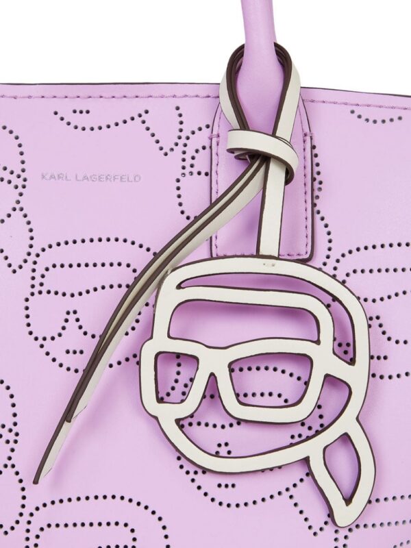 21539392_52496928_1000.jpg Karl Lagerfeld Ikonik perforated tote bag