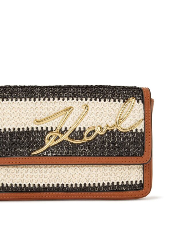 21539397_52495957_1000.jpg Karl Lagerfeld Signature raffia clutch bag