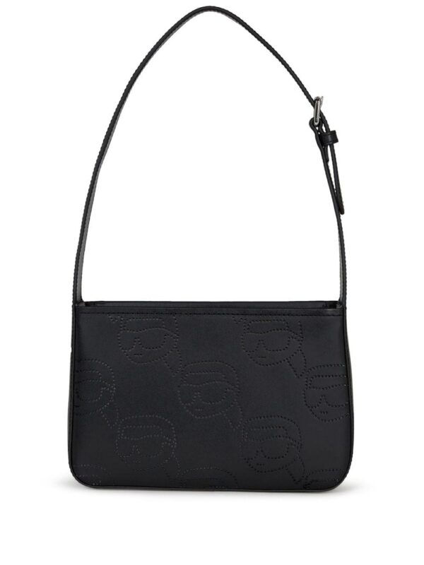 Karl Lagerfeld Ikonik perforated leather shoulder bag
