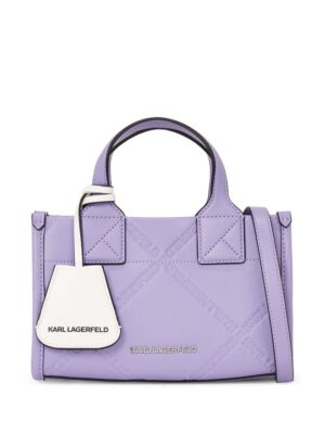 21540226_52500056_1000.jpg Karl Lagerfeld small K/Skuare logo-embossed tote bag