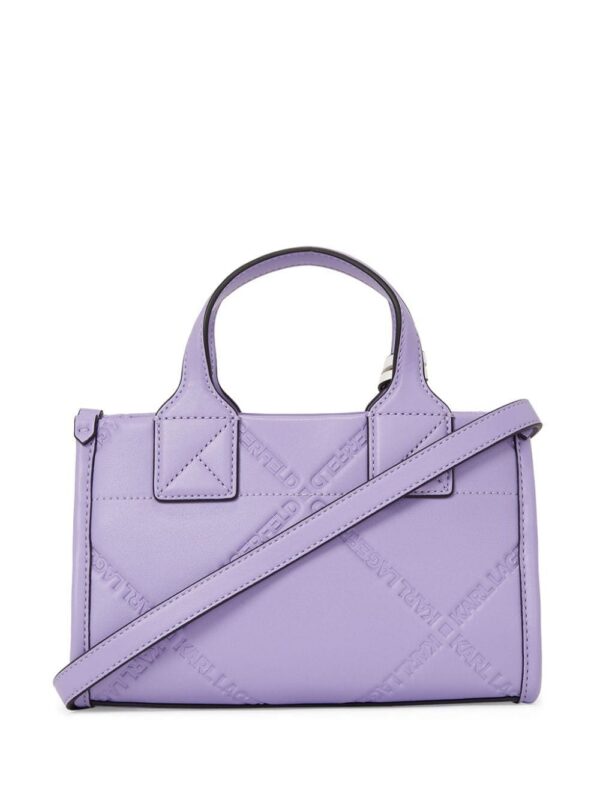 21540226_52500058_1000.jpg Karl Lagerfeld small K/Skuare logo-embossed tote bag