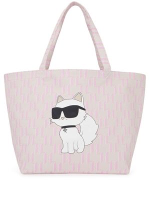 21541421_52520892_1000.jpg Karl Lagerfeld Ikonik Monogram Choupette tote bag