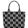 21541438_52482787_1000.jpg Karl Lagerfeld medium K/Monogram knitted tote bag