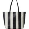 21541465_52559075_1000.jpg Karl Lagerfeld Hotel Karl striped canvas beach bag
