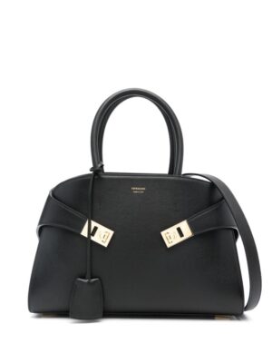 21573464_51615459_1000.jpg Ferragamo medium Hug Gancini-buckle tote bag